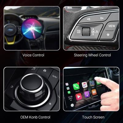 Wireless Carplay&Android Auto 2IN1 Adapter Mini Box WiFi Fast Connect Wired To Wireless USB Dongle Plug&Play Auto Connect Mini