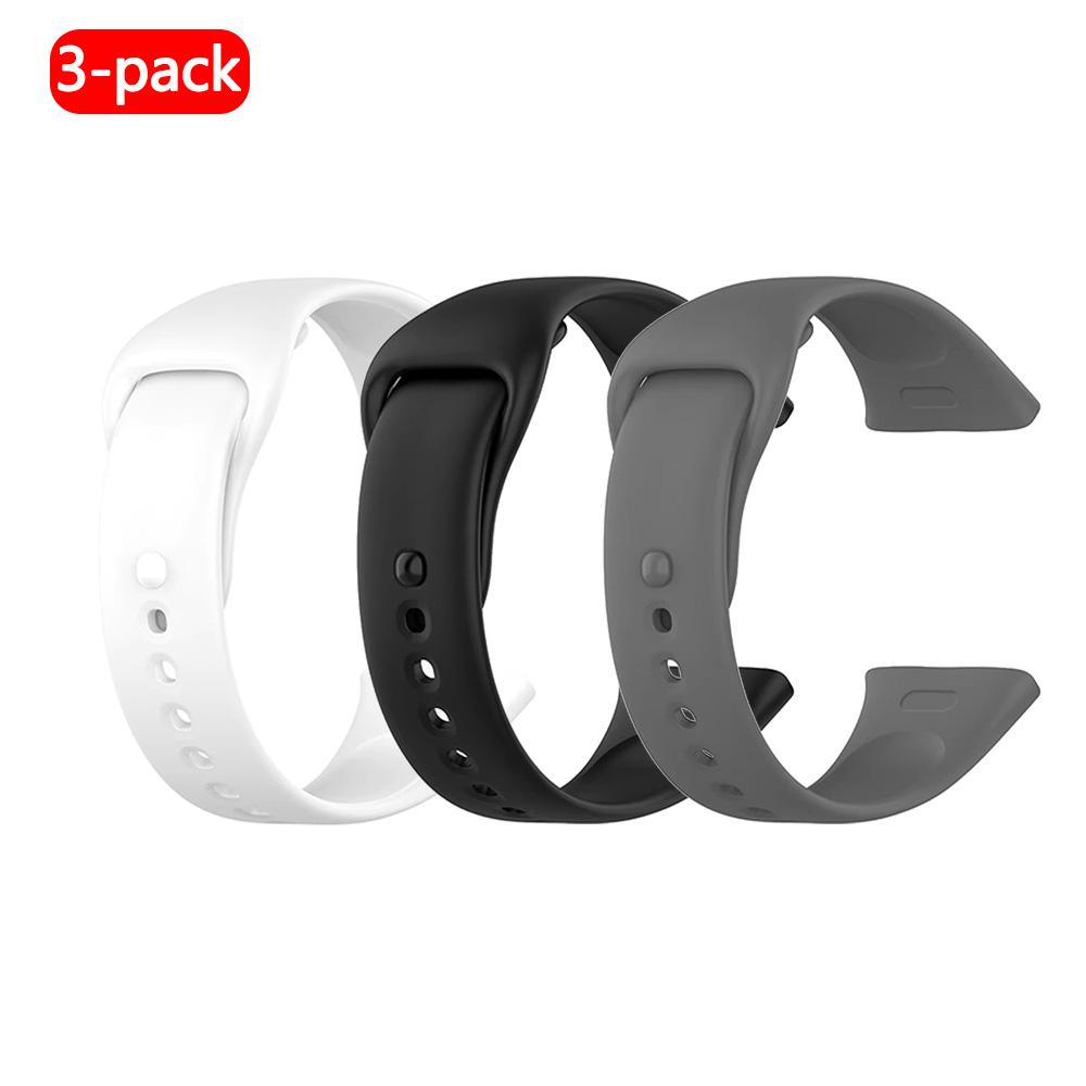 3-teiliges Redmi Uhrenarmband Smartwatch Silikonarmband passend für Xiaomi Redmi 3
