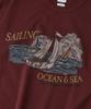 OUTSTANDING V.S.C Tee(Sailing)_Wine