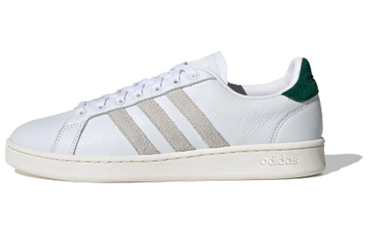 Adidas Grand Court  White Grey Green  EG7890 44