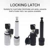 Stainless Steel Tow Lockable Pin Anti-Theft Latch Lock TOW Bar Tongue Hitch Pin Lock Removable Trailer Tongue Hitch Lock for RVs