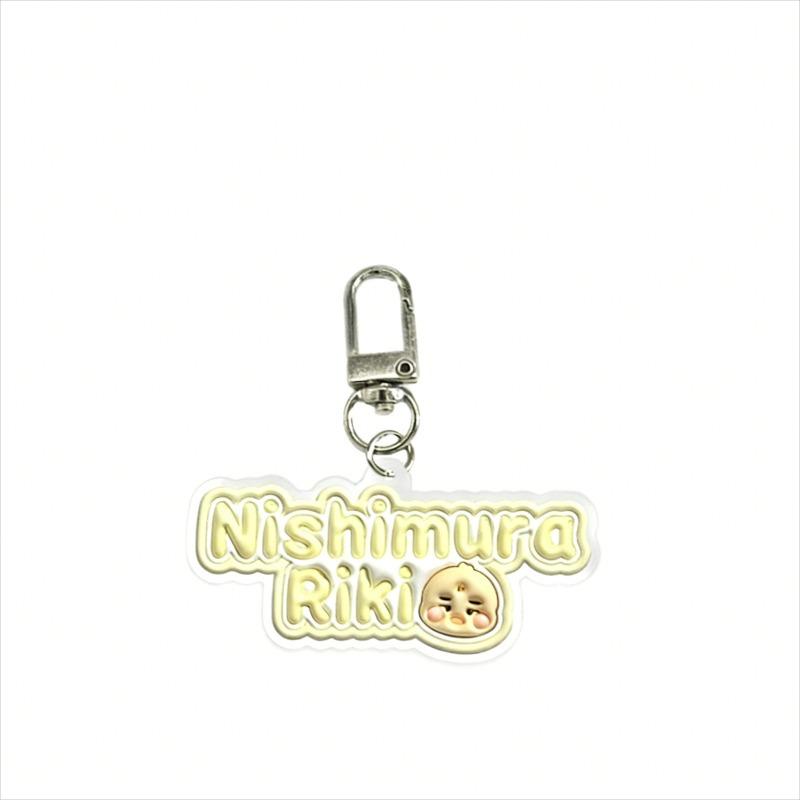 2D Flat EN JAKE JAY Anime Keychain Suitable for ENGENE Fans - Jake Jay Character Acrylic, Cute Accessory & Gift for Everyday Use