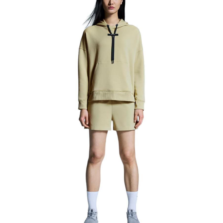 

On Run Hoodie Simple Logo Loose Versatile Hooded Lg Sleeve Sweatshirt Women hoodies Sour-Green 1WE11792902 L