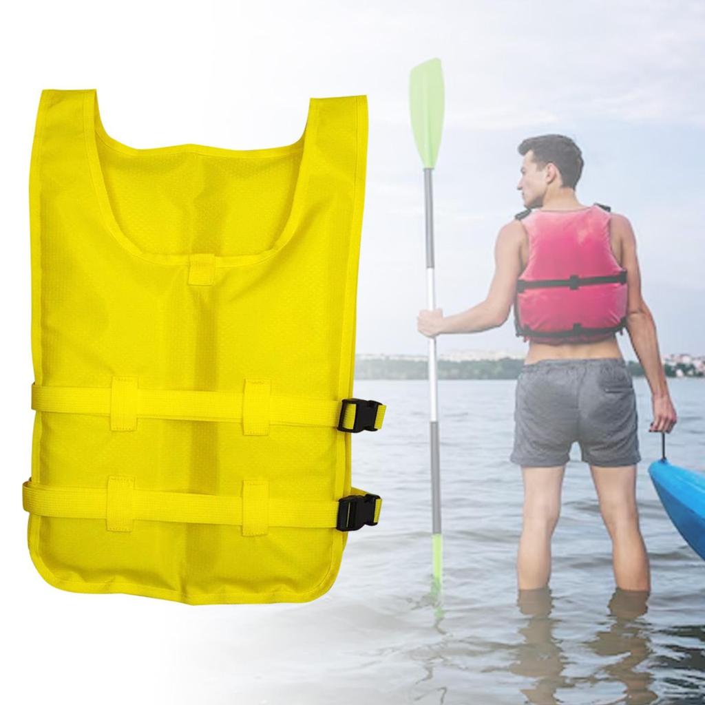Life Jacket Breathable Adjustable Straps Buoyancy Vest Waistcoat Swim Vest for Rafting Fishing Drifting Water Sports Canoeing