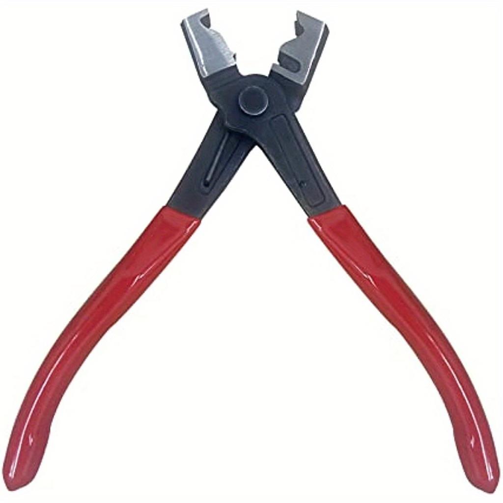 7in Clic-R Type Hose Clamp Plier, CV Boot Clamp Snap Pliers, Heavy-Duty Metal for Car Water Air Conditioner Pipe Repair