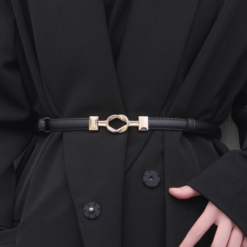 Womens Elegant Modern Dress Belt In Chic Black And Camel Colors Perfect For 2023 Autumn