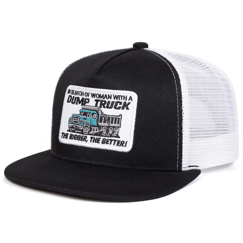 Unisex Kipper Briefstickerei Hip-Hop Netzmützen Frühling Sommer Outdoor Verstellbare Lässige Baseballkappen Sonnenschutzkappe