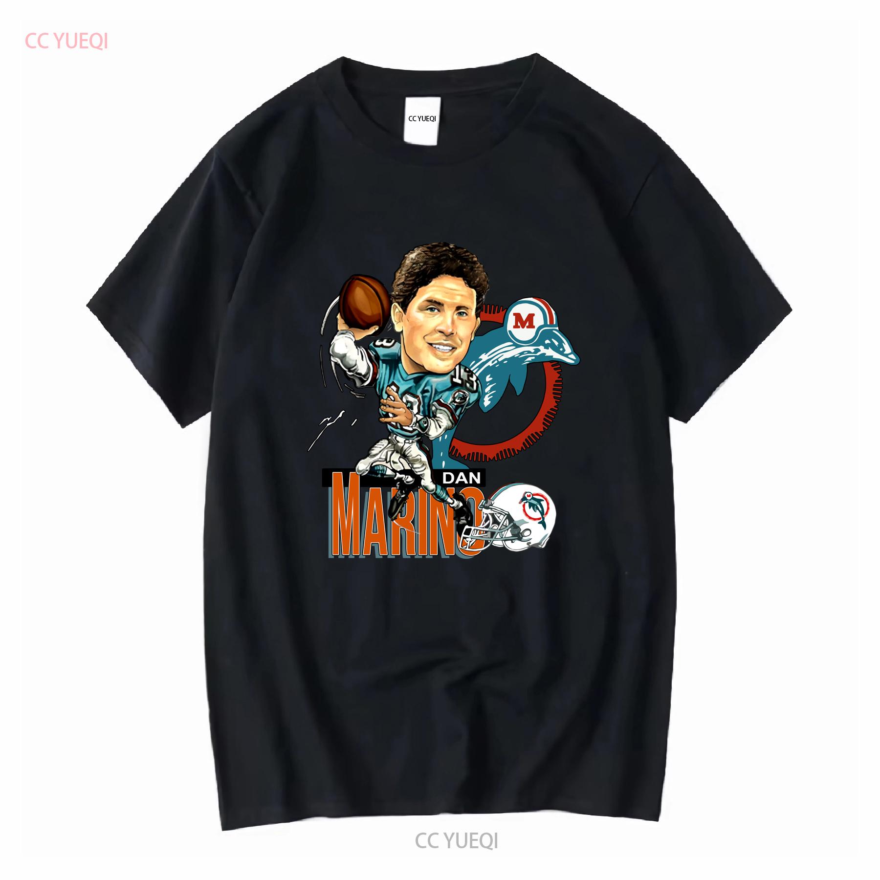 

Dan Marino T shirt Gray Cotton Medium Trending Size S 5XL vintage Washed Breathable Stretched Comfortable Unisex Slightly 4XL