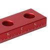 Small Square Center Finder Tool Aluminum Alloy 90 Degree Quick Measuring Square for Woodworking