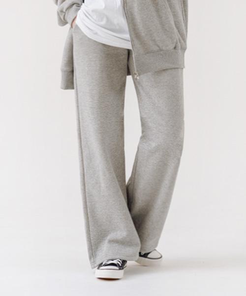 NTET [2Pack] [Signature] [Plus Size] Plain Double-Sided Wide Training Pants 2 Colors [2 Colors]