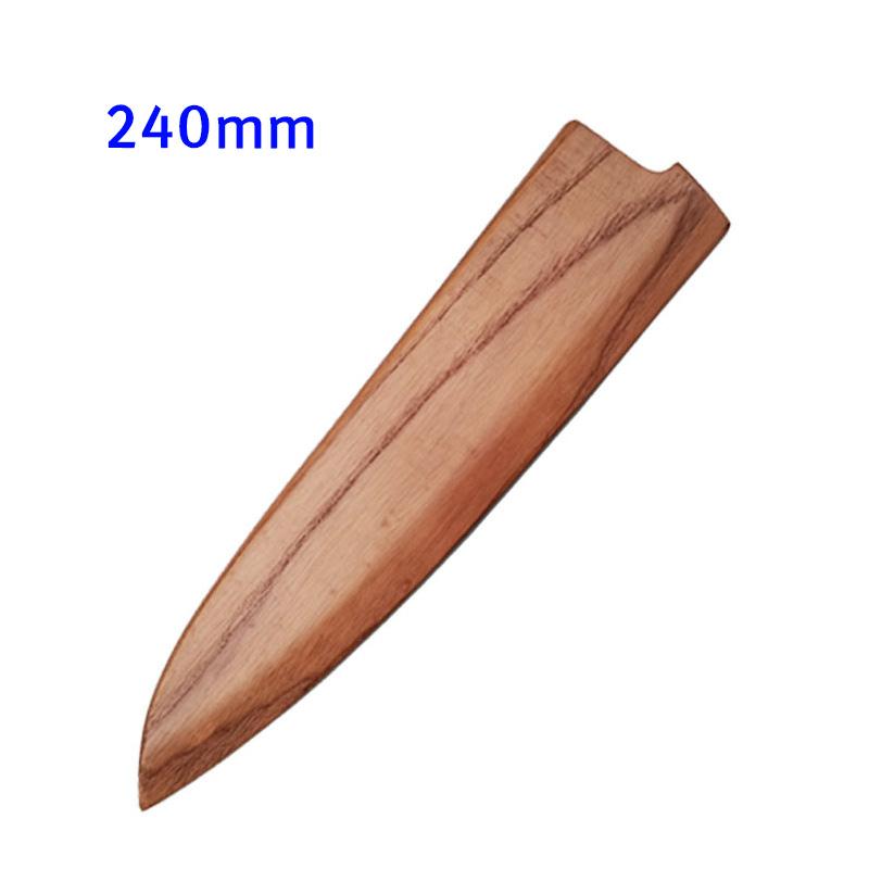 Chef s Wooden Knife Sheath Multi-function Scabbard Pocket Knife Case Japanese Style Wooden Blade Protector Cover Tool Carrier