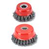 3/4 Inch Steel Wire Wheel Brush Polishing Ball for Rust Removal and Surfaces Polishing In Metalworking and DIY Projects