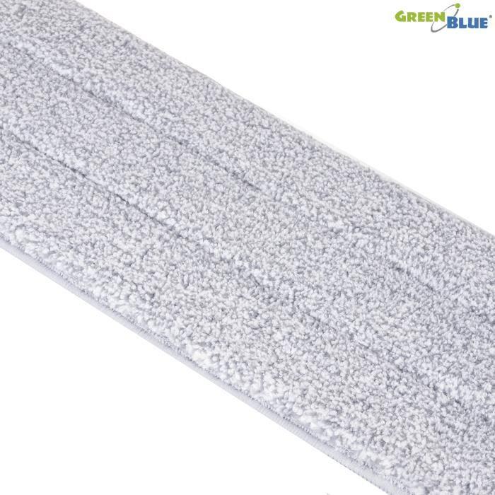 Insert pour vadrouille plate GreenBlue - gris fibres renforcées