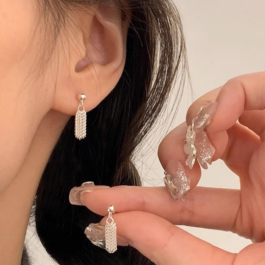 Серьги-кисточки с колосьями пшеницы, персонализированные, модные, повседневные, универсальные серьги, нежный, уникальный, нишевый дизайн