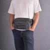 Zipper Waist Bag Multi Layer Shoulder Bag Fashion Sport Chest Bag  Travel