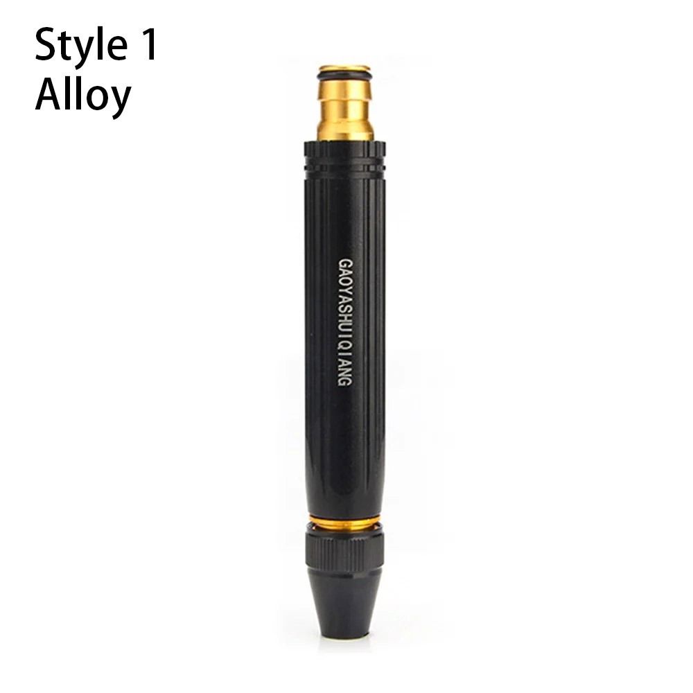 

1 шт. сопло горелки высокого давления ручной шланг садовый инструмент для мытья цветов и травы Style 1 Alloy