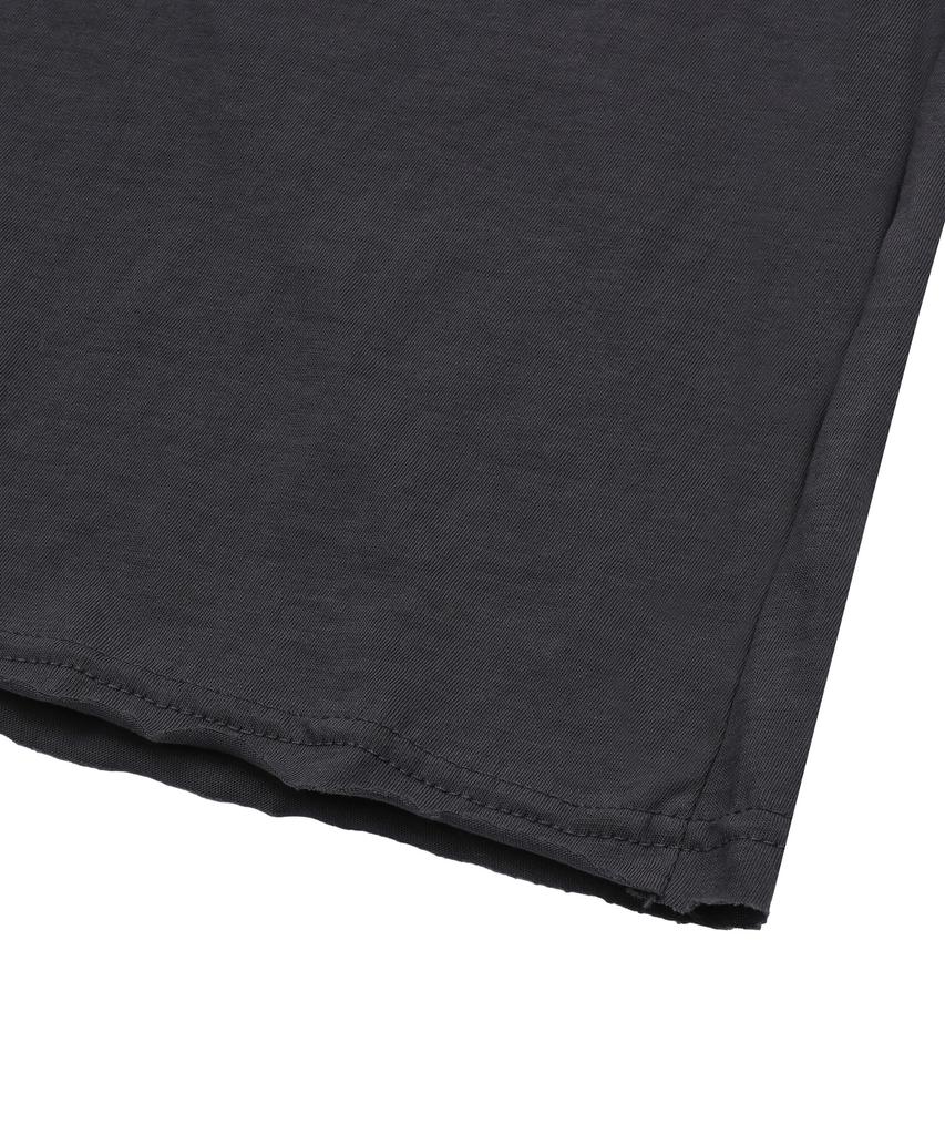 MUCENT Logit Heart Cross Hotfix One Shoulder Short Sleeve Tee (2 Colors)