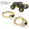 2PCS RC Car Lights Universal 7.4V 8mm Red White 5mm Yellow LEDs RC Car 8LED Lights for Conversion