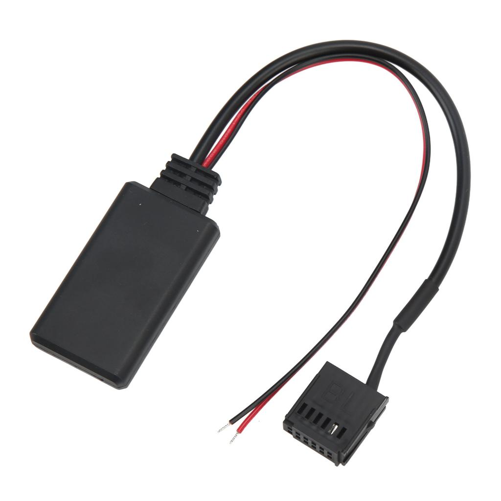 12 Pin Car Radio Aux Cable 6000CD Wireless Bluetooth Audio Adapter Replacement for Ford Focus