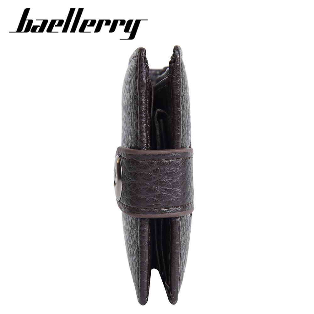 Men's Fashion Multi-Function Short Zipper Wallet Hasp Billfold Coin Purse