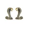 Automotive General Cobra 3D Sticker Car Modification Personalized Metal Tail Logo Covering Scratches Accessories