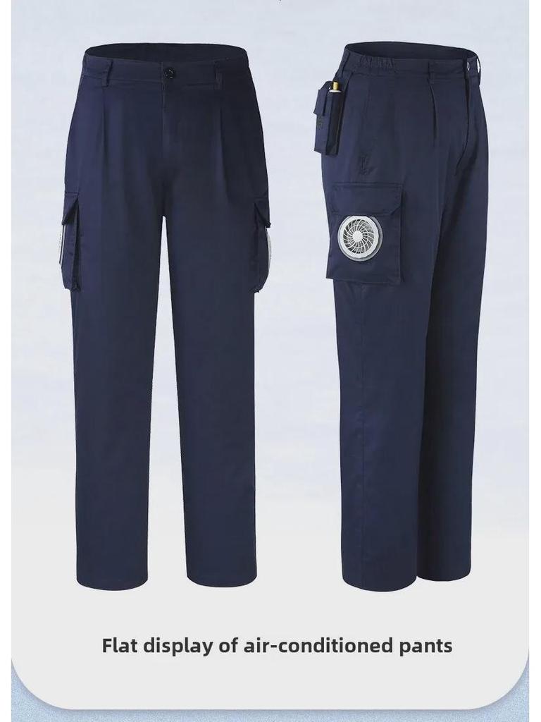 Kühlender Sommeroverall für Herren mit eingebautem Ventilator