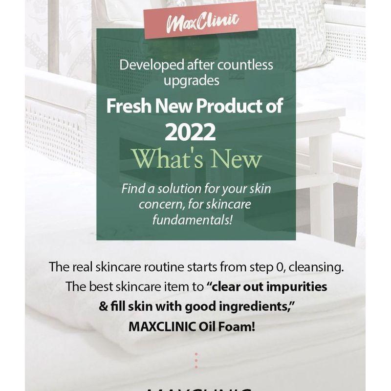 MAXCLINIC - Cica Biome Oil Foam 110ml