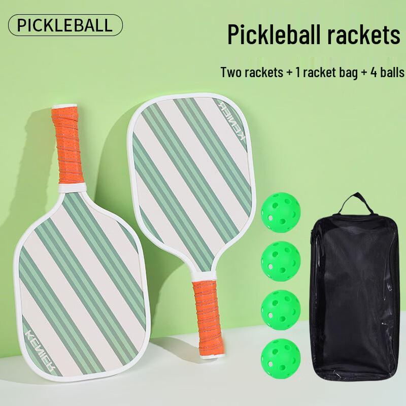Beginner Poplar Wood Pickleball Paddle Set