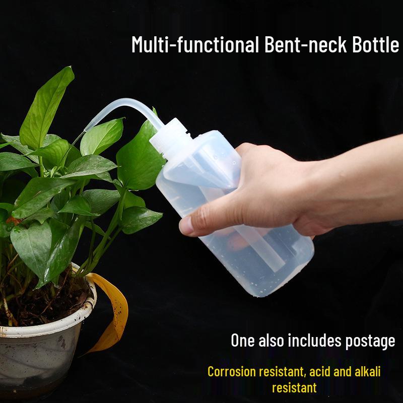 

Industrial Alcohol & Solvent Dropper Bottle with Bent Mouth and Elbow for Press-Type Cleaning 250ML Multi-Function Bent Mouth Bottle