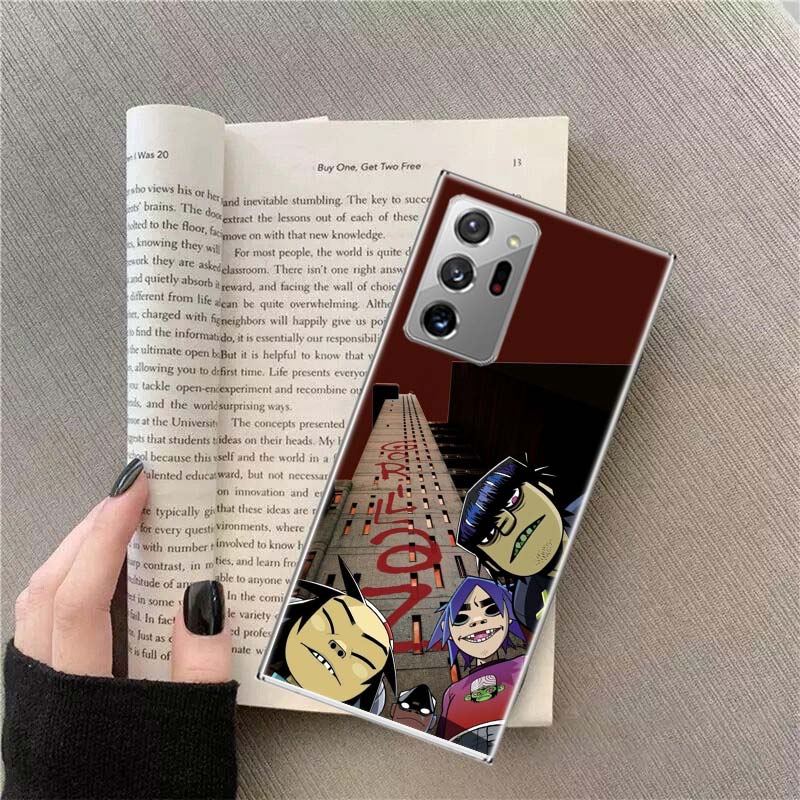 

Gorillaz Anime Phone Case For Samsung A16 A26 A36 A56 Note 20 10 9 8 M12 M21 M30S Galaxy M32 M51 M52 A9 A8 A7 A6 Plus S10 5G Lit Samsung A36 5G