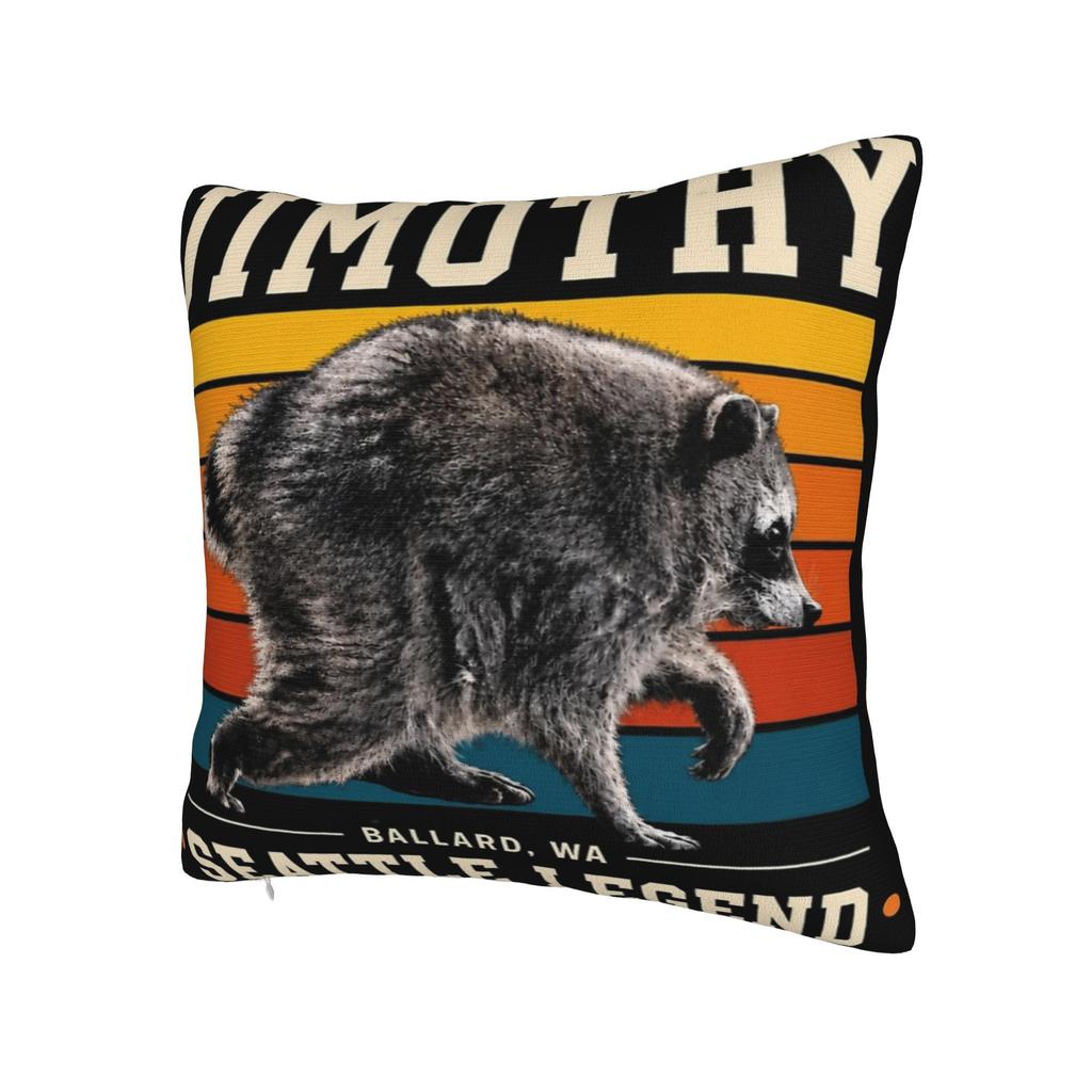 Decorative Pillow Cover Jimothy Raccoon Product Living Room Pillow Case Cover Square Multi-Size