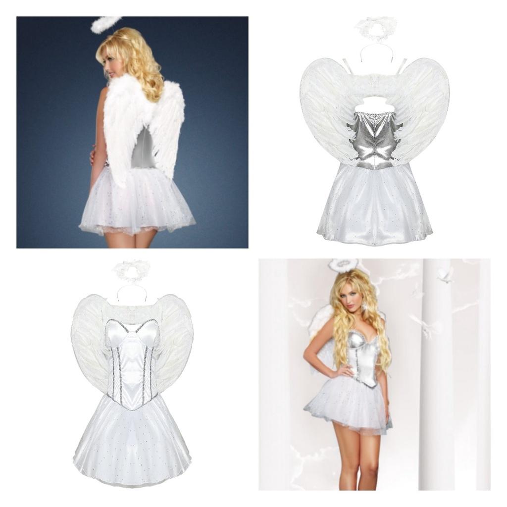 Angel Women Cosplay Princess Roleplaying Fancy Sexy Costume For Party Halloween