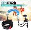 Professional Leash with Wrist Strap Surf Leash 5 Foot Coiled Leash & Surf Leash Surfing Gear Accessories