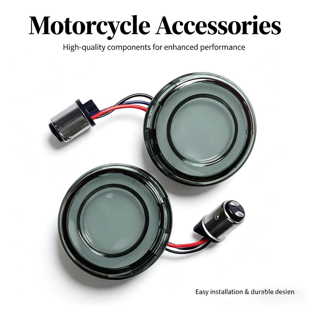 Case For Harley Touring Sportster XL Softail 2018-2021 Motorcycle 1157 Bullet Style LED Rear Turn Signal Conversions