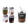 Stainless Steel Travel Coffee Mug With Lid Handle 300ml Insulated Cup Outdoor Camping Office Use