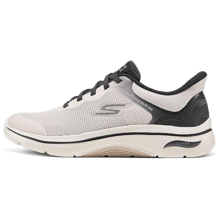 Skechers Go Walk Comfortable Versatile Low-Top Running Shoes Men sneakers Beige 216653-NAT 39.5