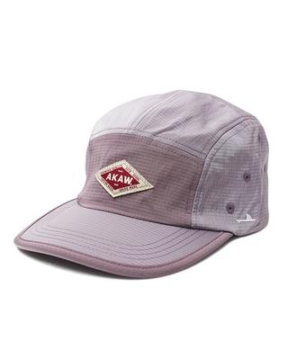 Akau Oversized Two-Tone Camp Cap Ripstop (Purple)