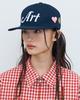 THEMUSEUMVISITOR Art Icon Embroidery Cap (Deep Navy)