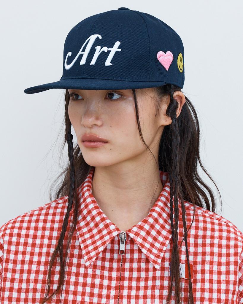 THEMUSEUMVISITOR Art Icon Embroidery Cap (Deep Navy)