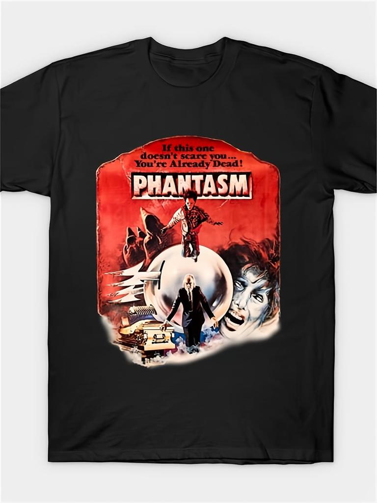 Onemusiness Days Unisexs Retro Phantom Horror Movie Tshirt With Retro 70s And 80s Movie Patterns Suitable For Phantom Fans