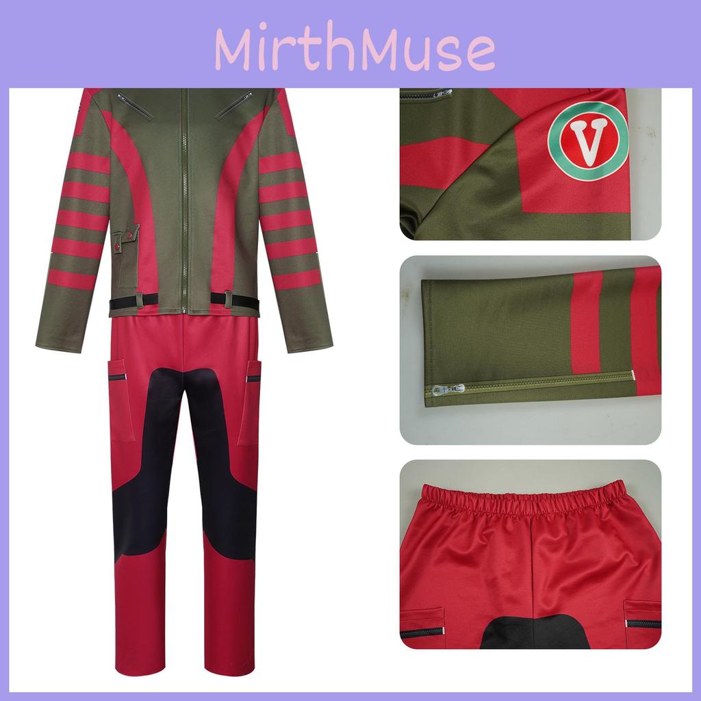 Red One Callum Drift Cosplay Costume Jumpsuit Halloween Party Fashion Gifts