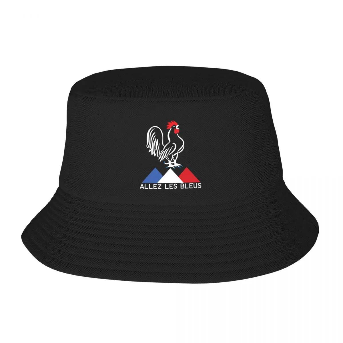 Allez Les Bleus Shirt France Soccer Football Bucket Hat western Hat Wild Ball Hat Hats Unisex Womens