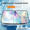 1Pcs Sun Protection Cover Foldable Thicken Front Window Uv Refletive Sunshade Curtain Car Windshield Sun Shade Cover