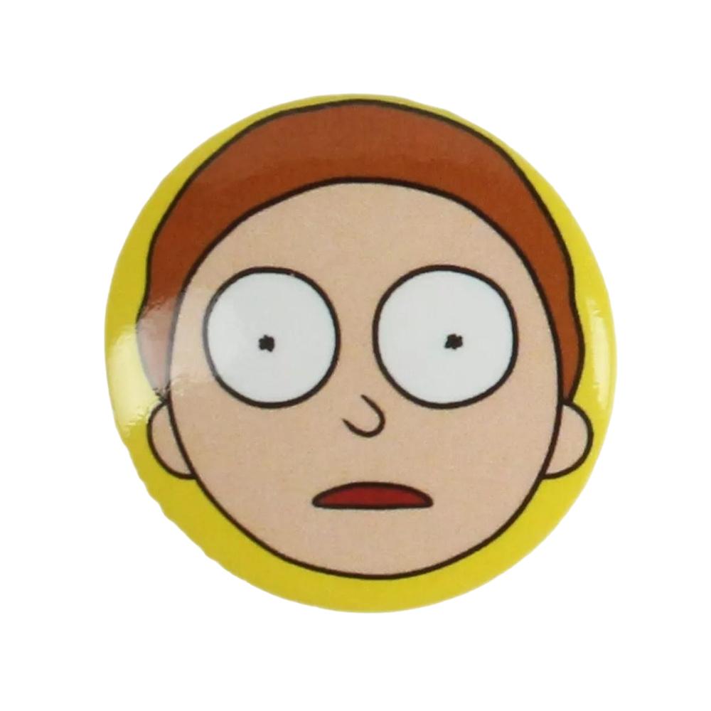 Rick And Morty Heads Badge (Pack of 5)