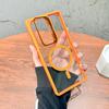 Transparent Anti-Fall Acrylic TPU Phone Case with Luxury Magnetic Metal Lens Holder Case for Samsung S26Ultra S26Plus S26