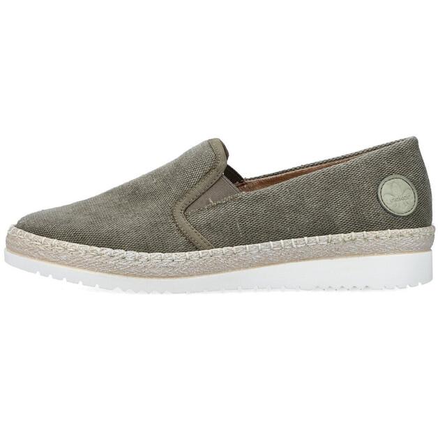 

Женские слипоны Rieker M9260 oliv