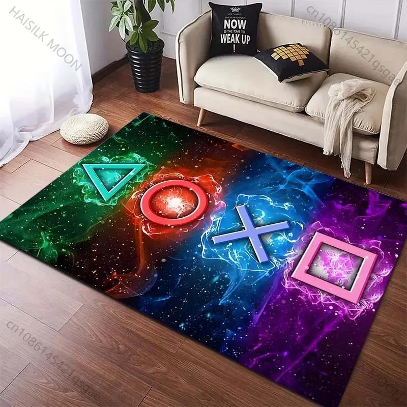 6Styles Game Controller Printed Carpet for Living Room Bedroom Home Decor Area Rugs Non-slip Floor Mat Modern Carpet Luxury Gift