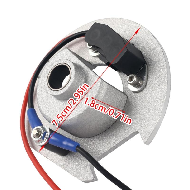 Ignitor Repair Parts 1247 Electronic Ignition Conversion for 4 Cylinder Easy Installation Improved Fuel Efficiency