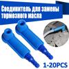 Car Brake Oil Changer Connector Kit Auto Oil Pumping Pipe Brake Oil Replacement Auto Brake System Fluid Connector Accessories