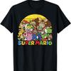 Nintendo Super Mario Group Portrait Vintage T-Shirt